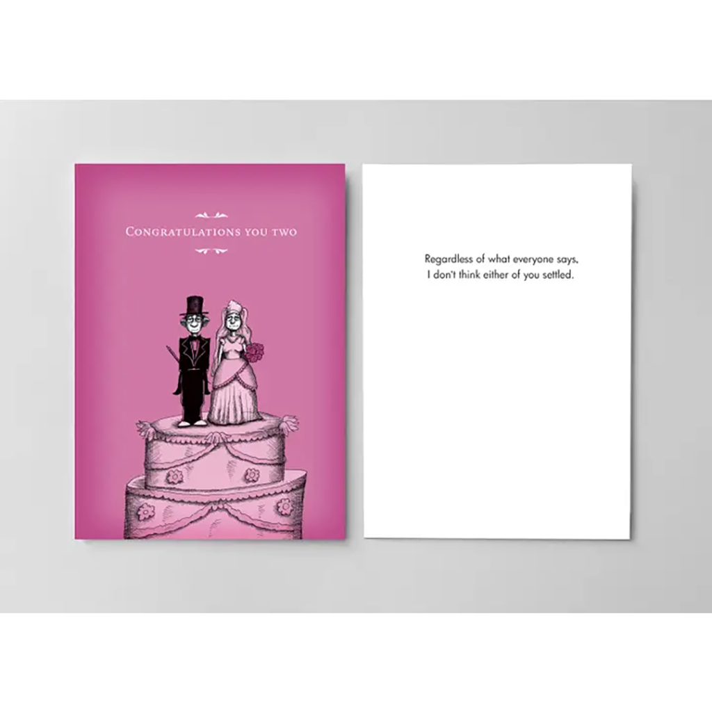 Congratulations Funny Wedding Card