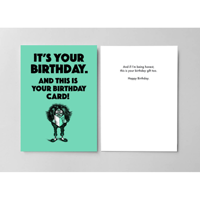 It's Your Birthday Funny Birthday Card