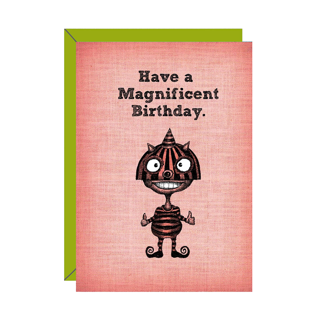 Magnificent Birthday Card