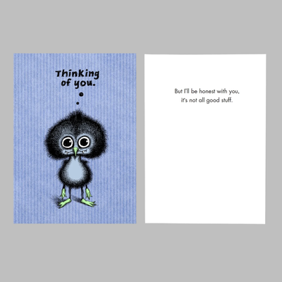 Thinking of You/Not All Good Stuff Card