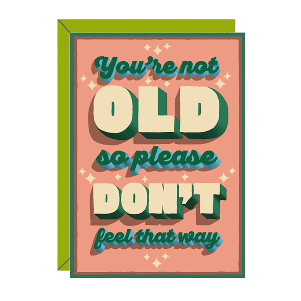 You're Really Old, Funny Birthday Greeting Card You're Really Old, Funny Birthday Greeting Card