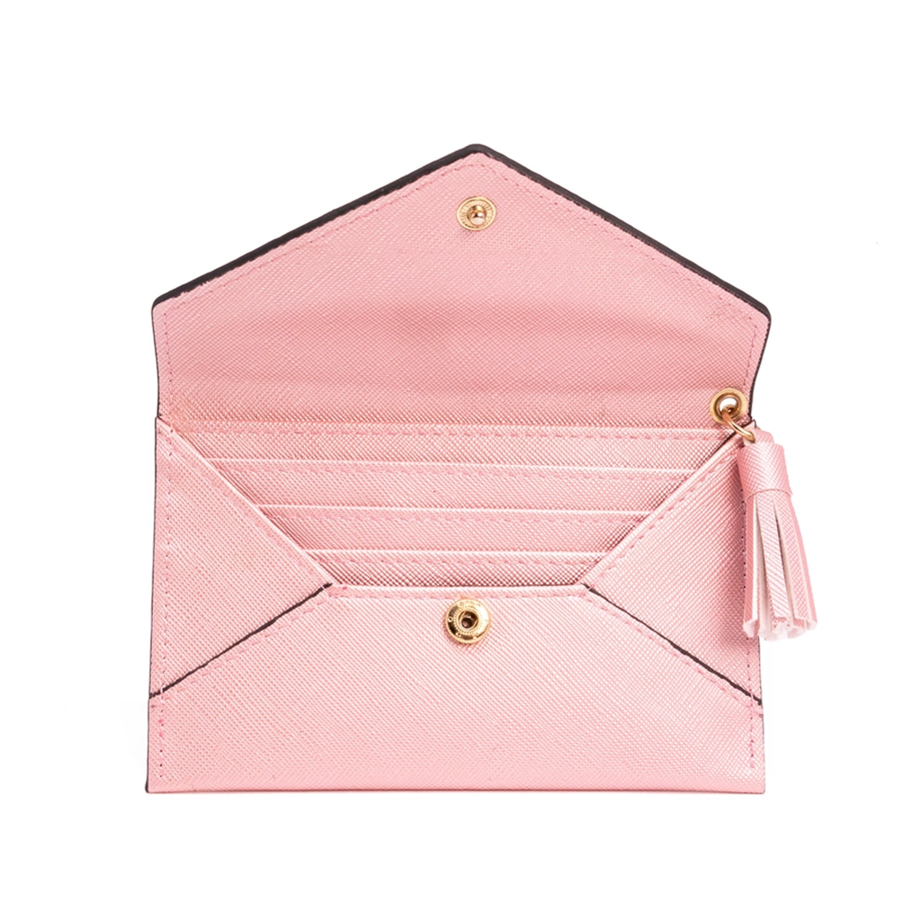 Porte-cartes enveloppe Charlotte Pastel