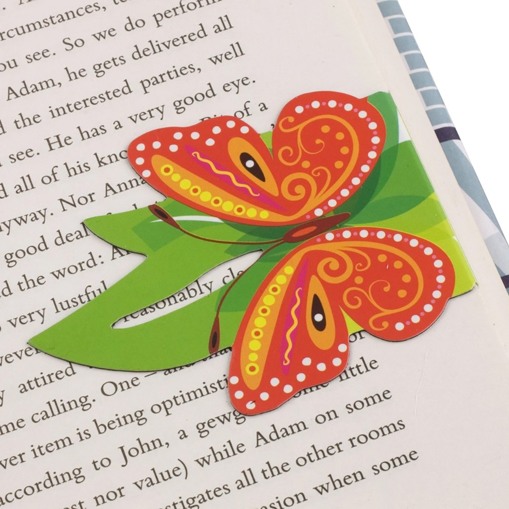 Butterflies Magnetic Page Markers, 2 Set