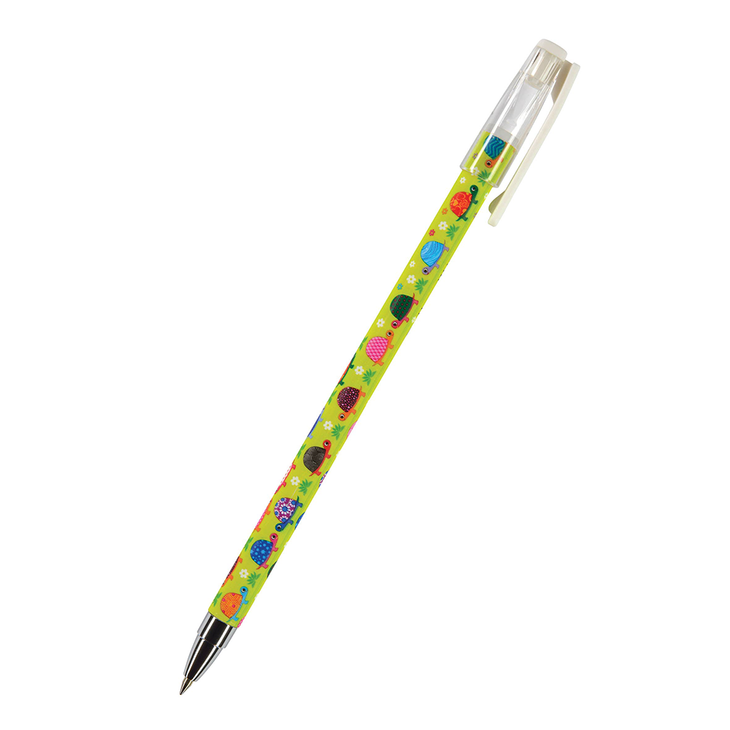HappyWrite Ballpoint Pens, 0.5mm, Turtles