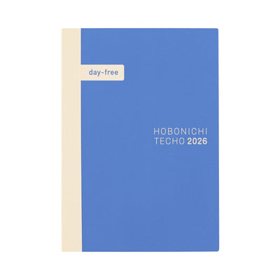 Hobonichi Techo 2026 Day-Free Book, A5 - Jan/Mon Start (Japanese)