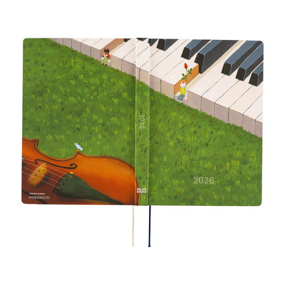 Hobonichi Techo 2026 HON, A5 - Hiroko Kubota: Waiting on the Chord (English)