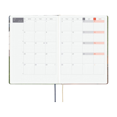 Hobonichi Techo 2026 HON, A5 - Hiroko Kubota: Waiting on the Chord (English)
