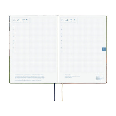 Hobonichi Techo 2026 HON, A5 - Hiroko Kubota: Waiting on the Chord (English)