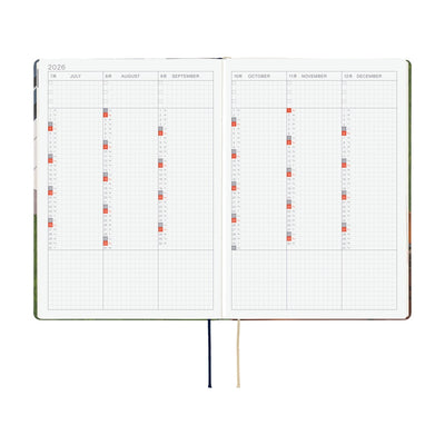 Hobonichi Techo 2026 HON, A5 - Hiroko Kubota: Waiting on the Chord (English)
