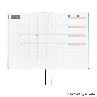 Hobonichi Techo 2026 HON, A5 - Virginia Lee Burton: The Little House (English)