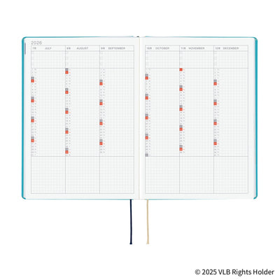 Hobonichi Techo 2026 HON, A5 - Virginia Lee Burton: The Little House (English)