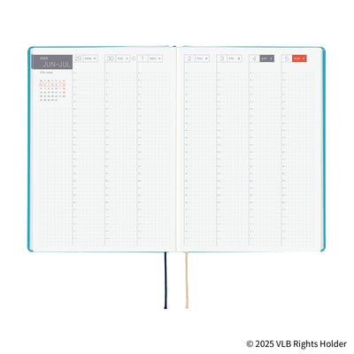 Hobonichi Techo 2026 HON, A5 - Virginia Lee Burton: The Little House (English)