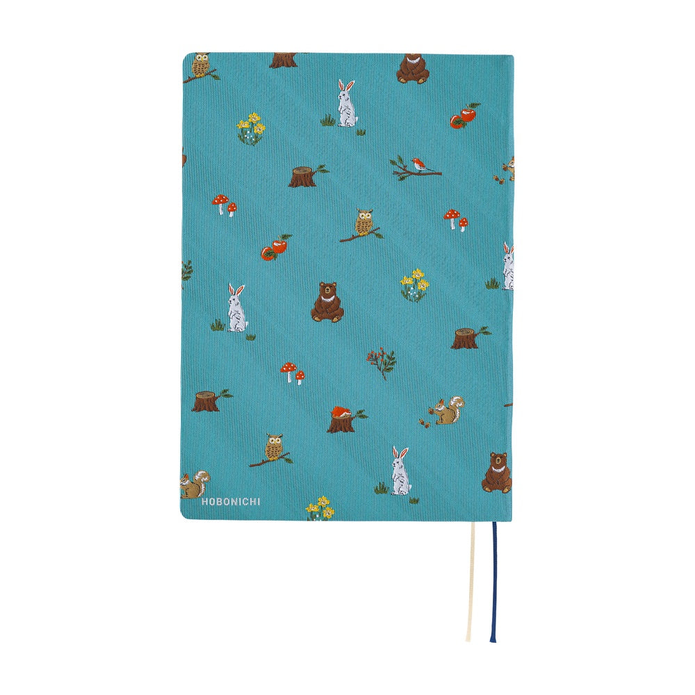 Hobonichi Techo 2026 HON, A5 - Bow & Tie: In the Forest (English)