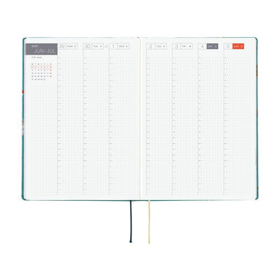 Hobonichi Techo 2026 HON, A5 - Bow & Tie: In the Forest (English)