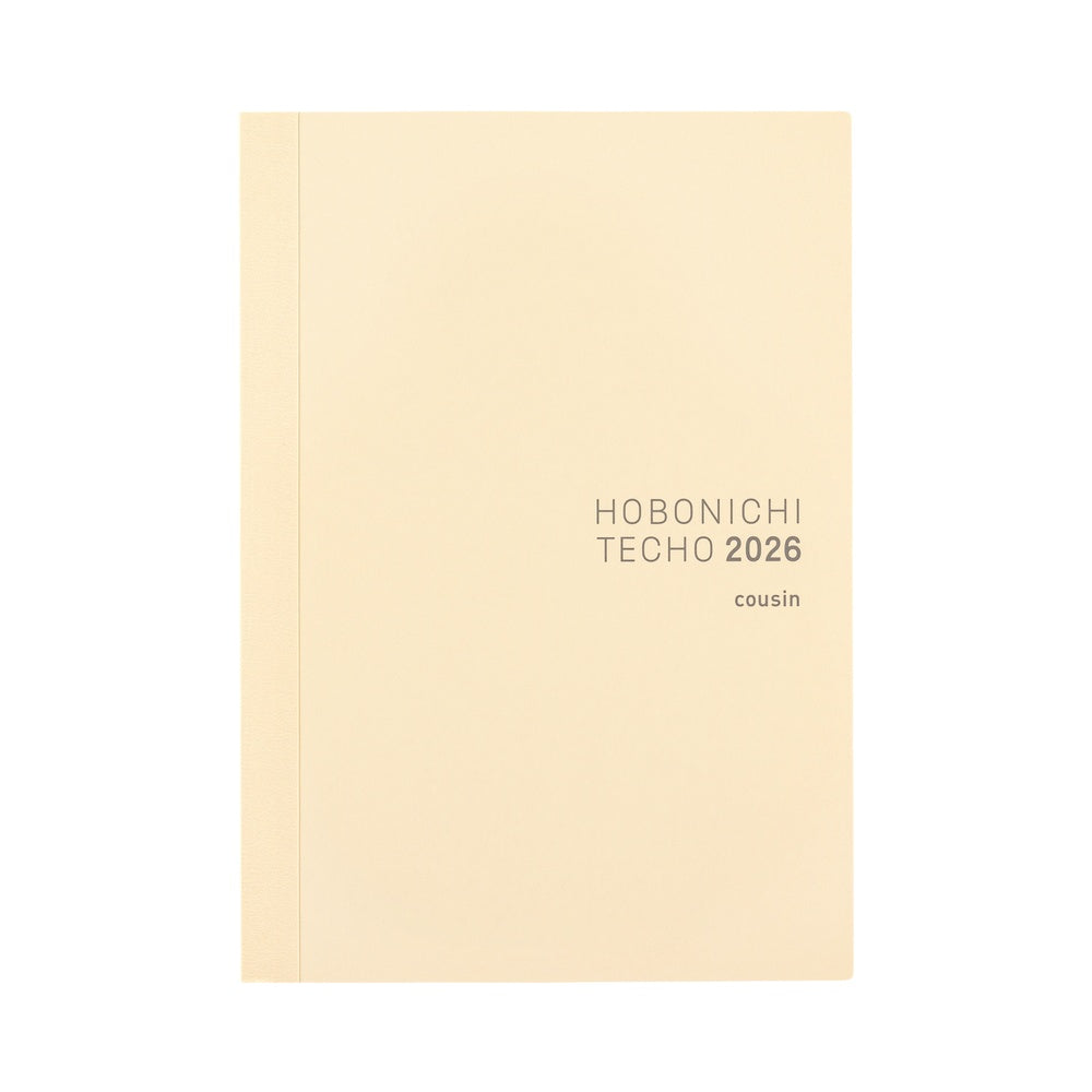 Hobonichi Techo 2026 Cousin Book, A5 - Jan/Mon Start (Japanese)