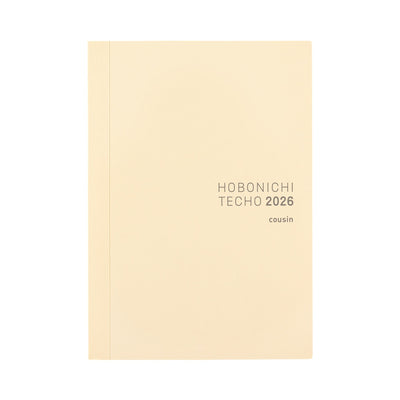 Hobonichi Techo 2026 Cousin Book, A5 - Jan/Mon Start (Japanese)