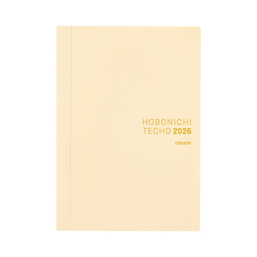 Hobonichi Techo 2026 Cousin Book, A5 - Jan/Mon Start (English)
