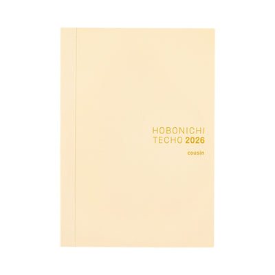 Hobonichi Techo 2026 Cousin Book, A5 - Jan/Mon Start (English)