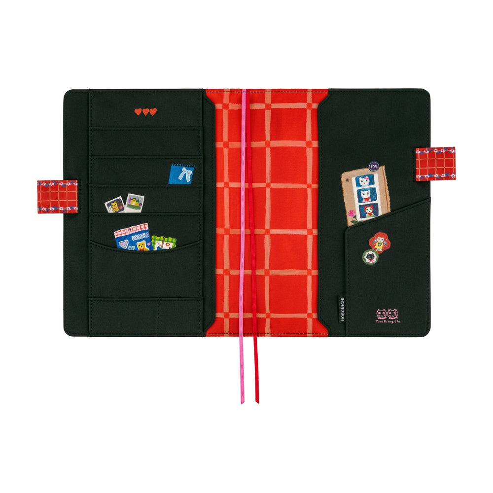 Hobonichi Techo 2026 Cousin Book & Cover, A5 - Yumi Kitagishi: White Cat’s Daily Life (Jan/Mon Start)