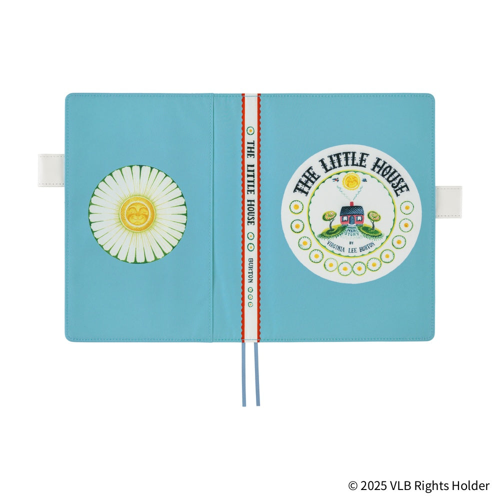 Hobonichi Techo 2026 Cousin Book & Cover, A5 - Virginia Lee Burton: The Little House (Jan/Mon Start)