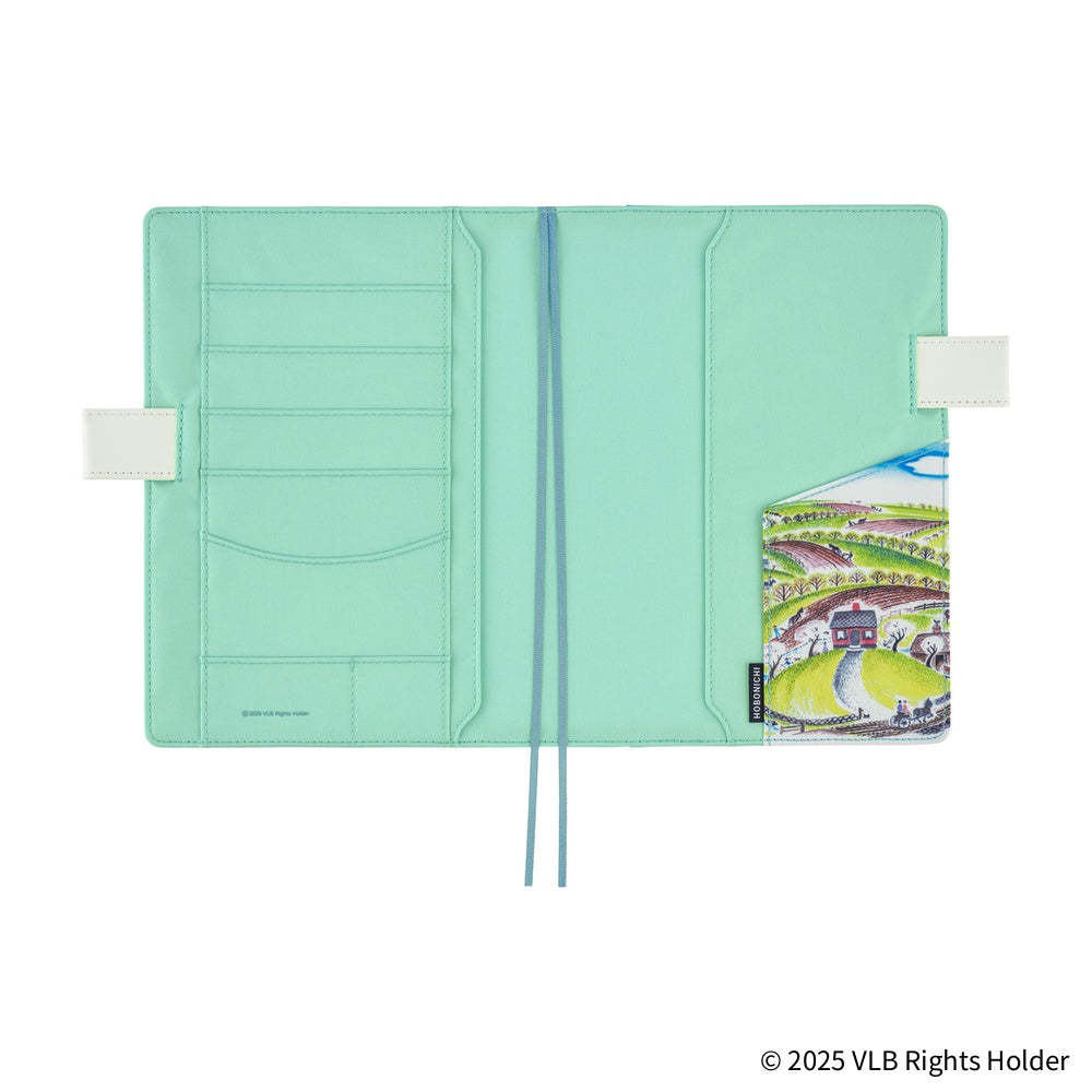Hobonichi Techo 2026 Cousin Book & Cover, A5 - Virginia Lee Burton: The Little House (Jan/Mon Start)