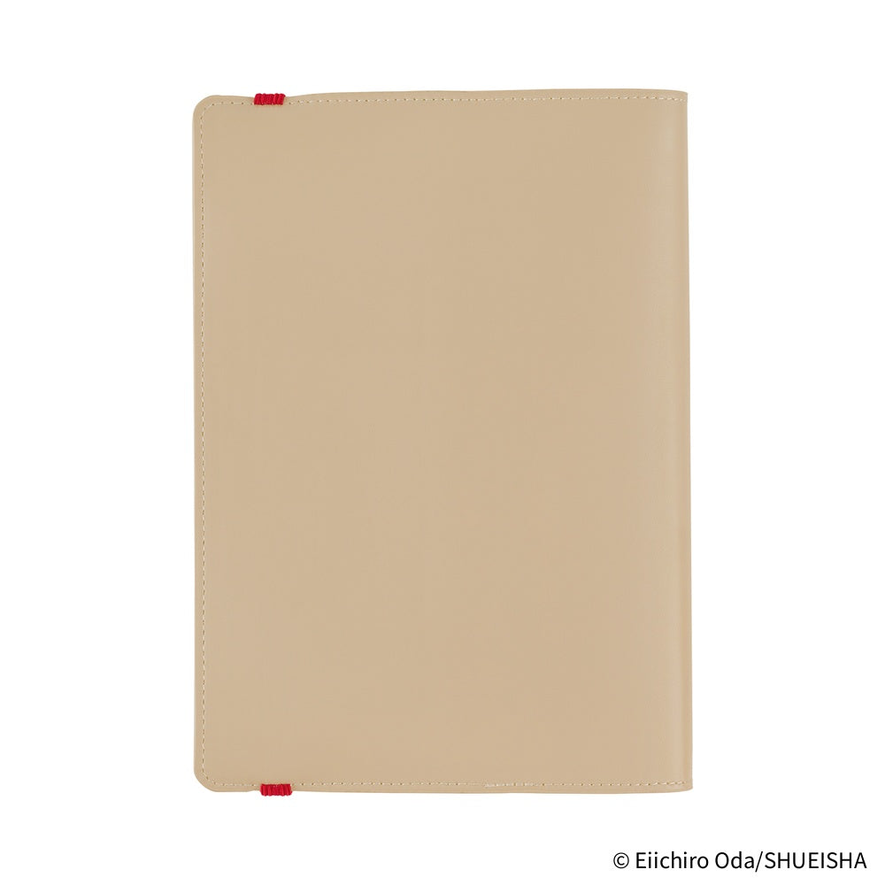 Hobonichi Techo 2026 Original Book & Cover, A5 - ONE PIECE Magazine: End of Luffy’s Dream; Sand Beige (Jan/Mon Start)