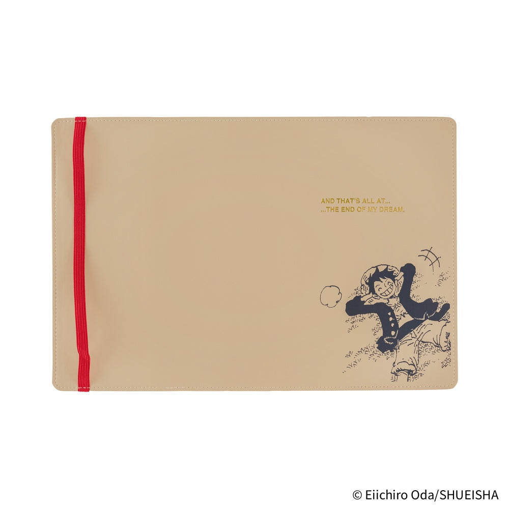 Hobonichi Techo 2026 Original Book & Cover, A5 - ONE PIECE Magazine: End of Luffy’s Dream; Sand Beige (Jan/Mon Start)
