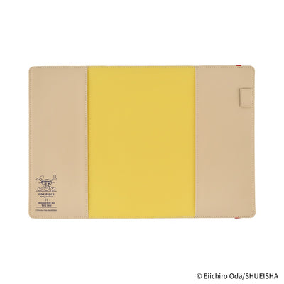 Hobonichi Techo 2026 Original Book & Cover, A5 - ONE PIECE Magazine: End of Luffy’s Dream; Sand Beige (Jan/Mon Start)