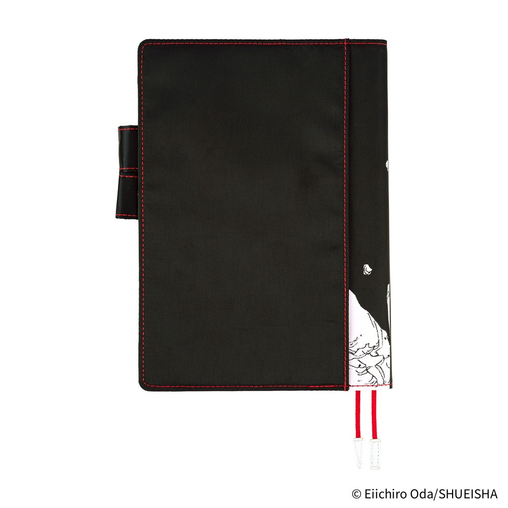 Hobonichi Techo 2026 Original Book & Cover, A5 - ONE PIECE Magazine: Straw Hat Luffy; Black (Jan/Mon Start)