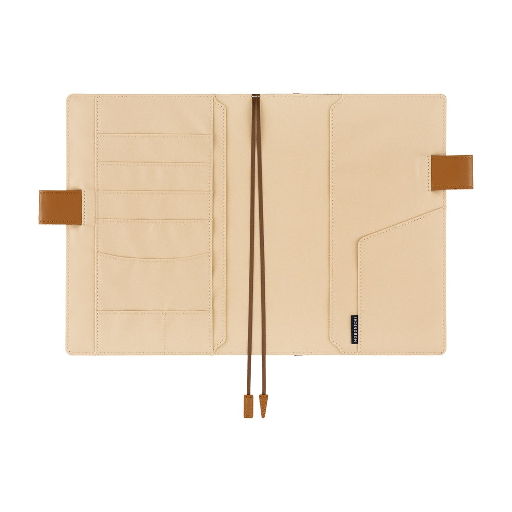 Hobonichi Techo 2026 Original Book & Cover, A5 - Shirt Fabric: Foggy Plaid (Jan/Mon Start)