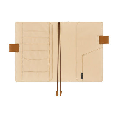 Hobonichi Techo 2026 Original Book & Cover, A5 - Shirt Fabric: Foggy Plaid (Jan/Mon Start)