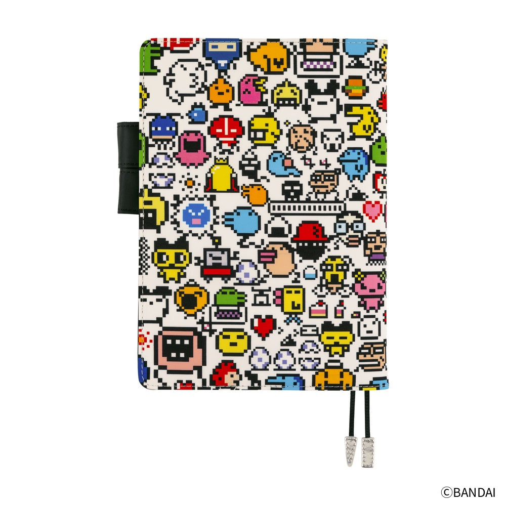 Hobonichi Techo 2026 Cousin Book & Cover, A5 - Tamagotchi: Tamagotchi Techo Discovered! (Jan/Mon Start)