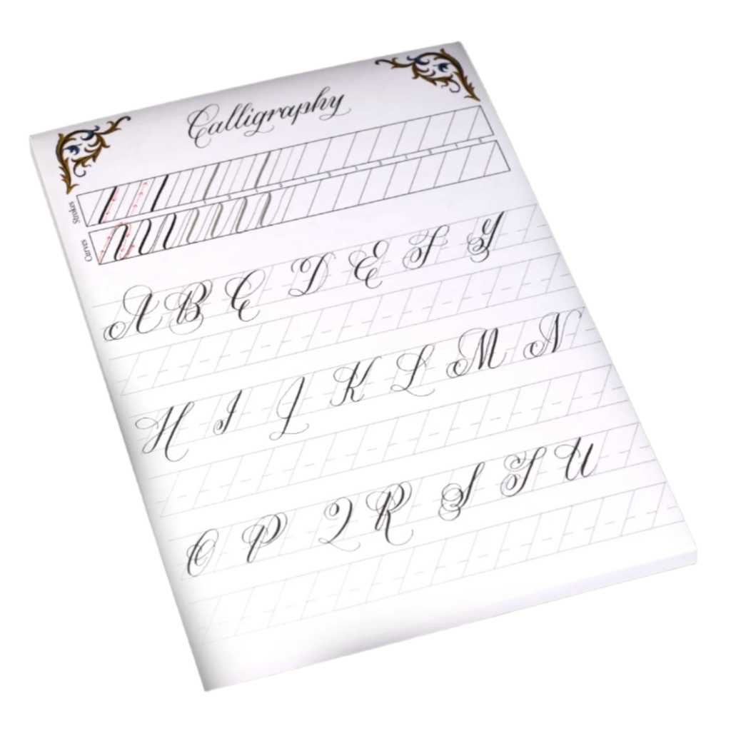 CoraCreaCrafts Calligraphy Notepad, A5