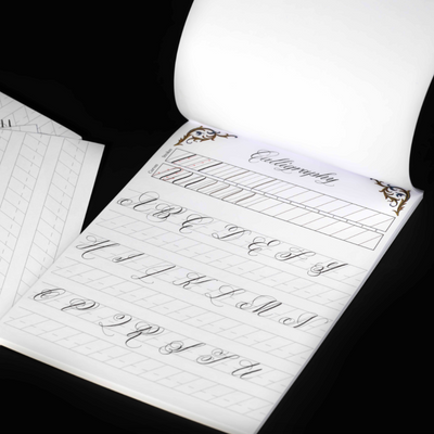 CoraCreaCrafts Calligraphy Notepad, A5