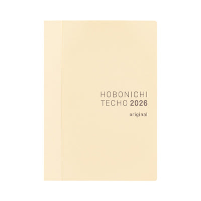 Hobonichi Techo 2026 Original Book, A6 - Jan/Mon Start (Japanese)