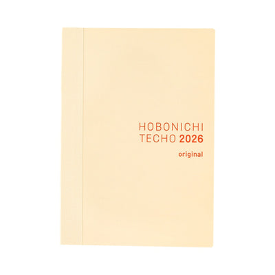 Hobonichi Techo 2026 Original Book, A6 - Jan/Sun Start (Japanese)