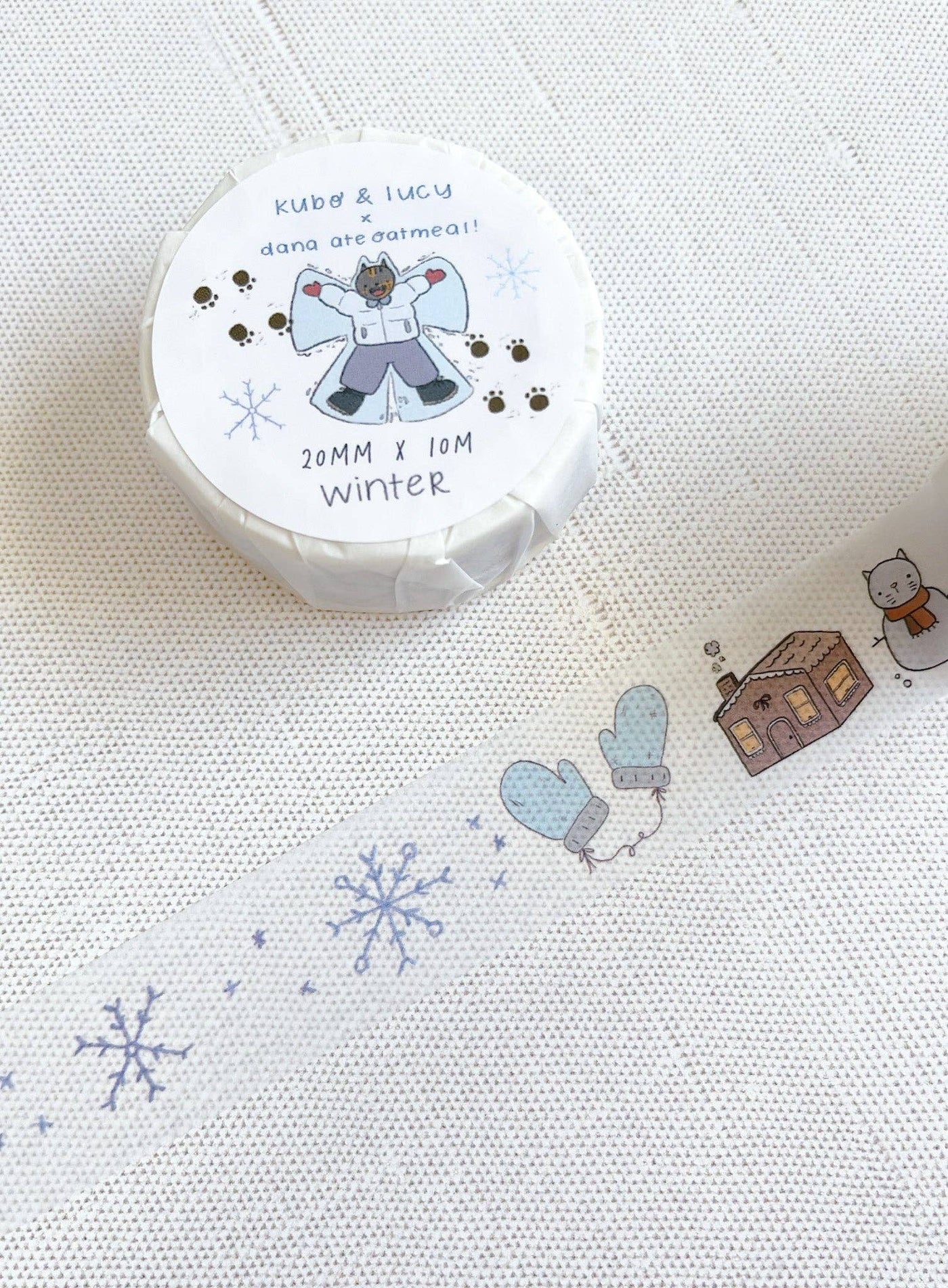 Kuboandlucy x Dana Ate Oatmeal Four Seasons Washi Tape - Summer