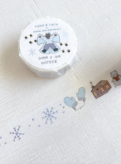 Kuboandlucy x Dana Ate Oatmeal Four Seasons Washi Tape - Summer