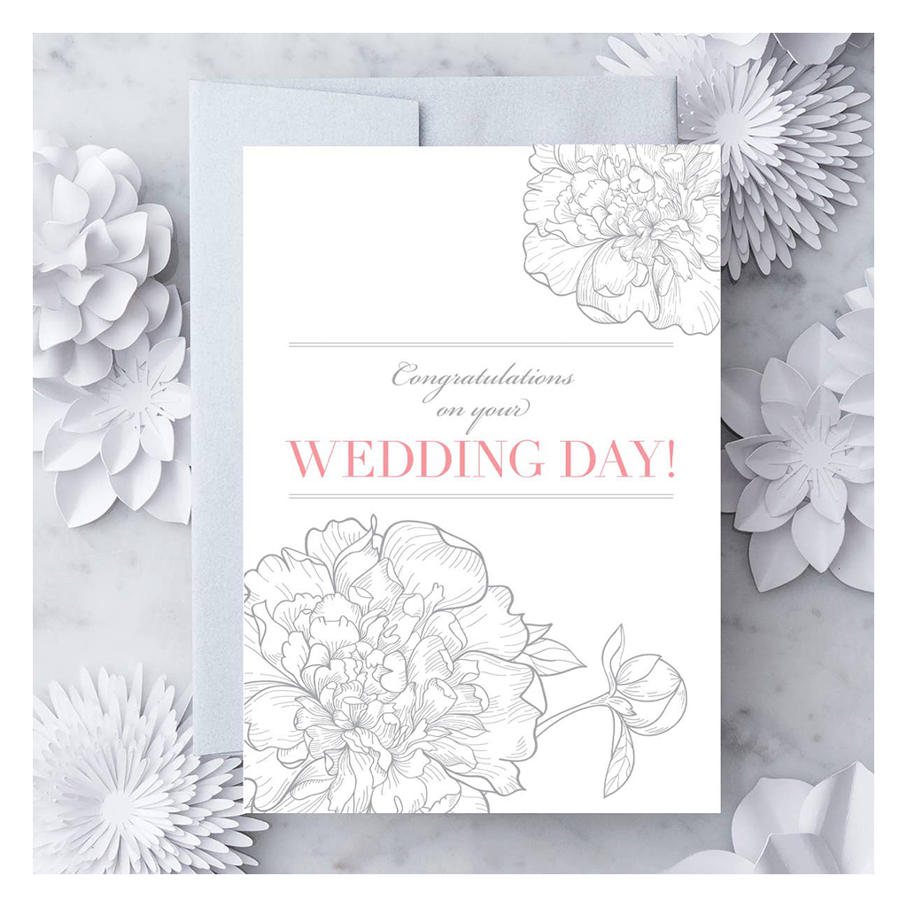 Congratulations On Your Wedding Day! Greeting Card
