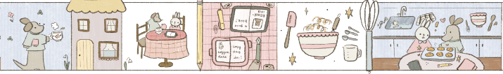 Dana Ate Oatmeal! Sunday With You Washi Tape