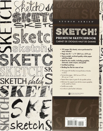 Sketch! Large Premium Sketchbook