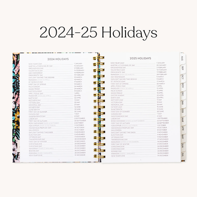 Elyse Breanne Design Wildflower Bunch Agenda académique 2024-2025 17,8 x 22,9 cm