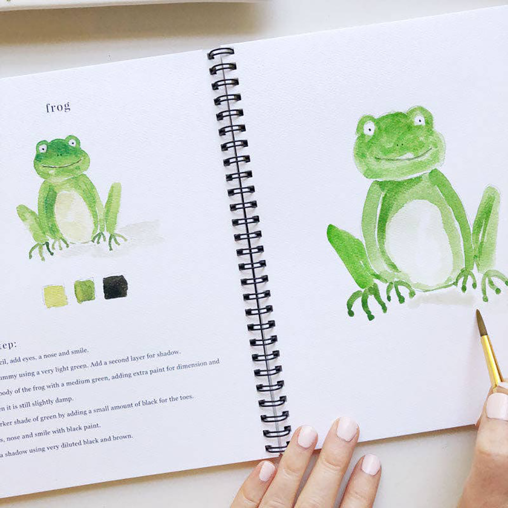 Emily Lex Studio Watercolor Workbook, Animals