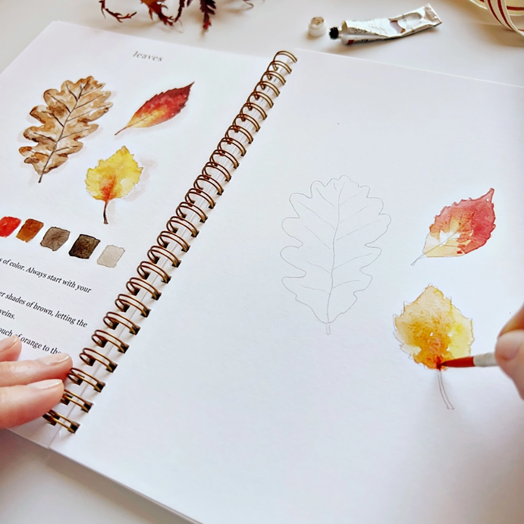 Emily Lex Studio Watercolor Workbook, Autumn