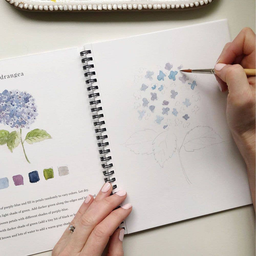 Emily Lex Studio Watercolor Workbook, Flowers