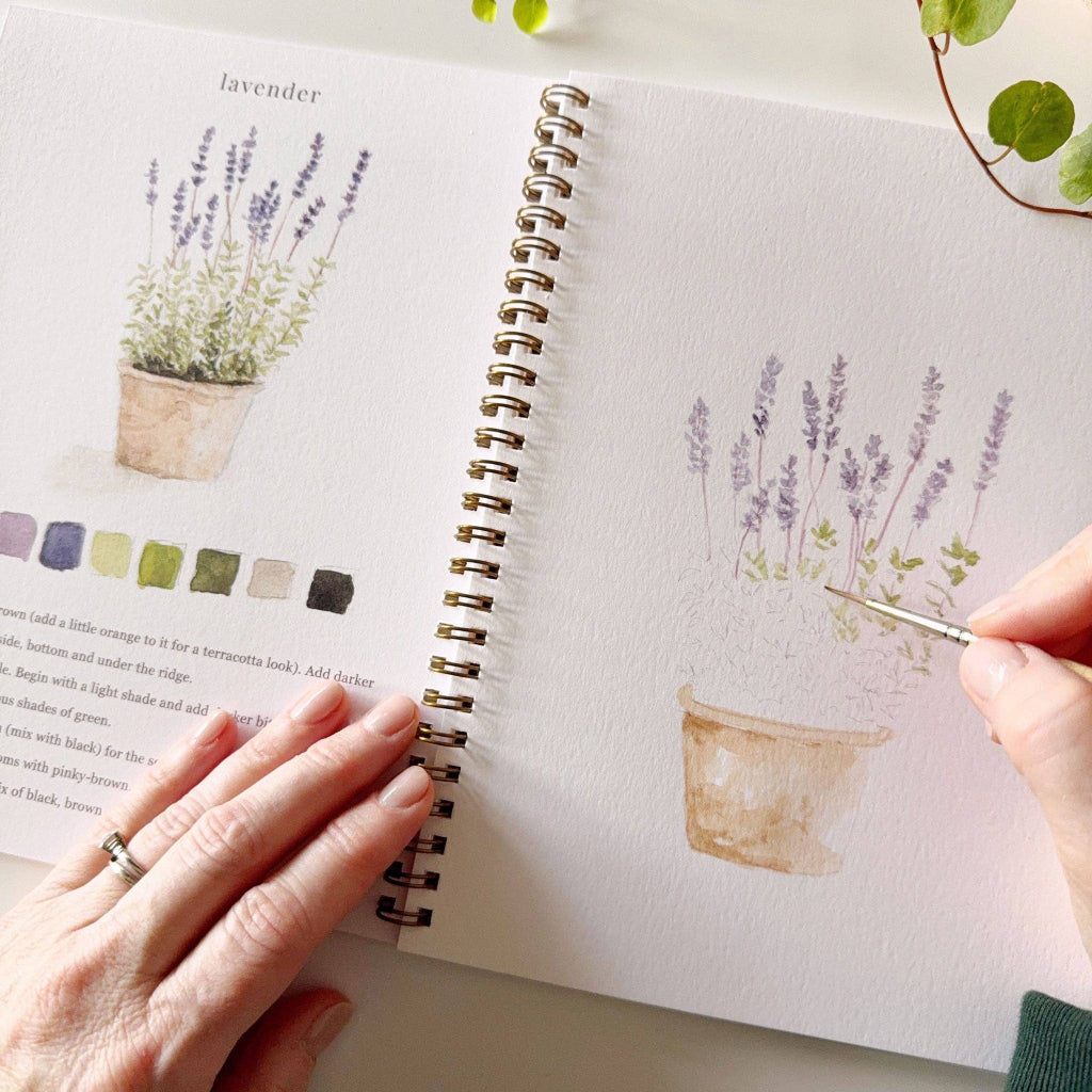 Emily Lex Studio Watercolor Workbook, Garden