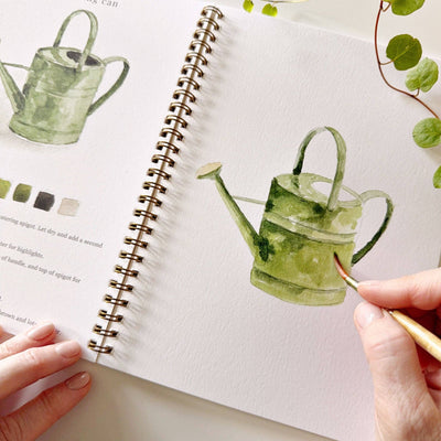 Emily Lex Studio Watercolor Workbook, Garden