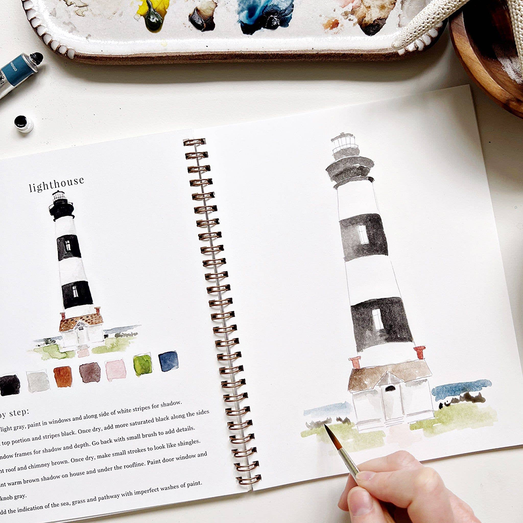 Sunday June 1st, 2 PM | Beginning Watercolor Class w/ Debbie Bitner + Emily Lex Studio