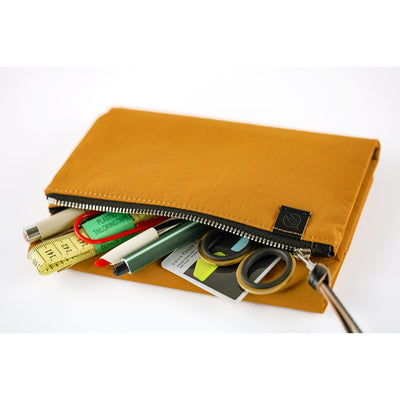 Hobonichi Techo 2026 Original Book & Cover, A6 - Tragen: Mustard (Jan/Mon Start)