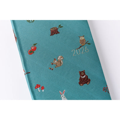 Hobonichi Techo 2026 Weeks - Bow & Tie: In the Forest (English)